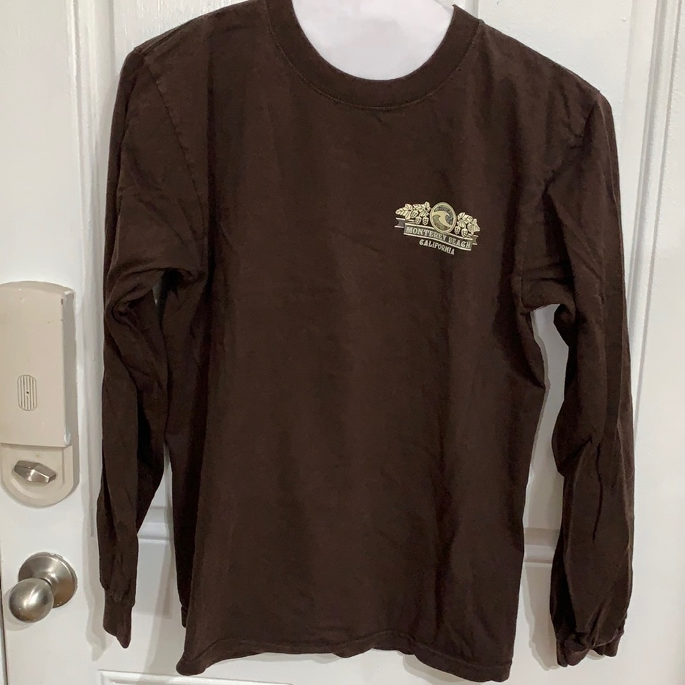 Monterey Beach California Surf Beer Long Sleeve T